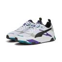 Trinity Men's Sneakers in White/Black/Team Violet, Size 5 by Puma