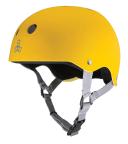 Triple 8 Brainsaver Sweatsaver Helmet Yellow Rubber Size Small Skate Scooter