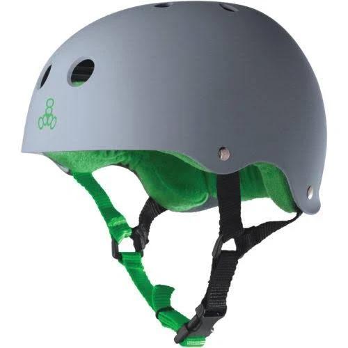 Triple 8 Skate Helmet - Sweatsaver Carbon Grey (Helmet Size: Small)