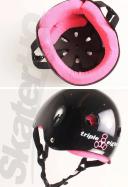 Triple 8 Skate SS Gloss Black/Pink - L
