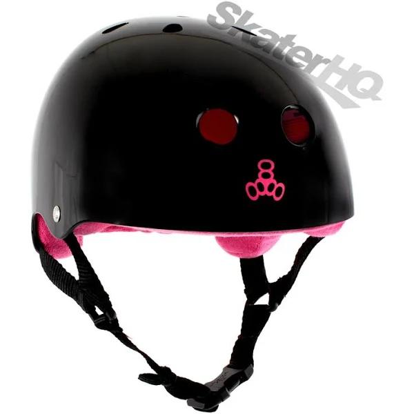 Triple 8 Skate SS Gloss Black/Pink - XL