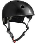 Triple 8 The Certified SS Helmet Black Gloss XS/S / Black Gloss | Skate Connection