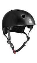 Triple 8 The Certified SS Helmet Black Gloss XS/S / Black Gloss | Skate Connection