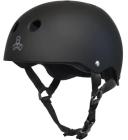 Triple 8 The Certified SS Helmet Black Gloss XS/S / Black Gloss | Skate Connection