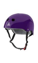 Triple 8 The Certified SS Helmet Purple Gloss S/M / Purple Gloss | Skate Connection