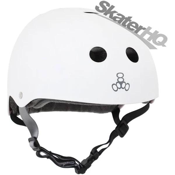 Triple 8 The Certified SS White Rubber XS/S / White