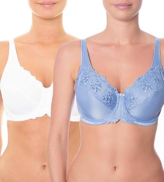 Triumph 2 Pack Embroidered Minimiser Bra