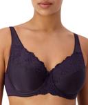 Triumph Embroidered Minimizer Bra - Blueberry - 16D Blueberry