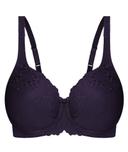 Triumph Embroidered Minimizer Bra - Blueberry - 16D Blueberry