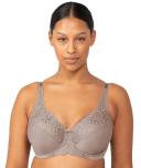 Triumph Embroidered Minimizer Bra - Coffee Sugar - 14F Coffee Sugar