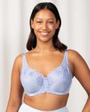 Triumph Embroidered Minimizer Bra - Silver Shadow - 12D Silver Shadow