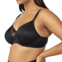 Triumph Lacy Minimizer Bra 12DD Black