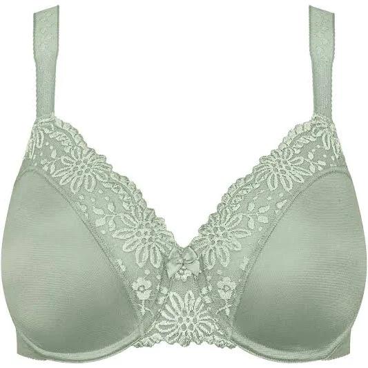 Triumph Ladyform Soft Minimizer Bra - Moroccan Mint - 12C Maroccan Mint