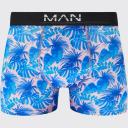 Tropical Flower Print Boxers