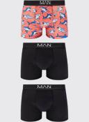 Tropical Flower Print Boxers