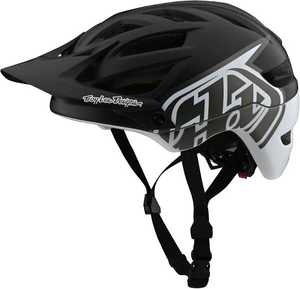 Troy Lee Designs A1 MIPS Helmet Classic Black/White X-Large/XX-Large