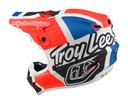 Troy Lee Designs SE4 Quattro Motocross Youth Helmet Orange