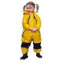 Tuffo Baby Boy Coverall Yellow Muddy Buddy Hooded Coveralls 3T