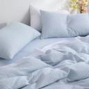 Tully Cotton Waffle | Charcoal Pillowcases | Standard Size | Set of 2 | Sheet Society