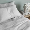 Tully Cotton Waffle | Charcoal Pillowcases | Standard Size | Set of 2 | Sheet Society