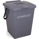 Tumbleweed 7L Organic Kitchen Compost Bin - Black