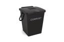 Tumbleweed 7L Organic Kitchen Compost Bin - Black