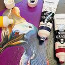 Turner : Acrylic Gouache Paint : 100ml : Blue Compose 152