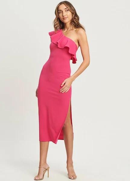 Tussah - Women's Pink Midi Dresses - Brynn Midi Dress - Size 16 at The Iconic