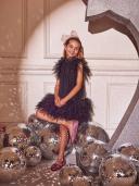 Tutu Du Monde Dahlia Tulle Dress Black | Size 10-11 Years