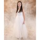 Tutu Du Monde Girls Ivory Tulle Sequin Dress