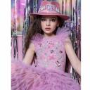 Tutu Du Monde Girls Purple Sequin Tulle Dress