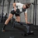 TWL - Rubber Hex Dumbbell - Pair - Black 30kg