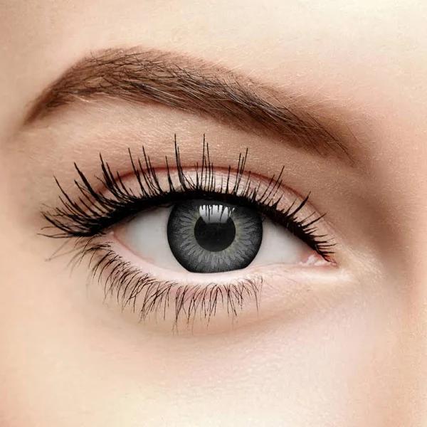 Two Tone Black Circle Colored Contact Lenses (Daily)