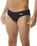 TYR Rdus7a Men's Durafast Elite Solid Racer Swimsuit - Black, 32