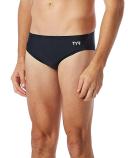 TYR Rdus7a Men's Durafast Elite Solid Racer Swimsuit - Black, 32