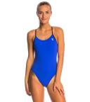 TYR Solid Cutoutfit Royal/Black 26