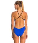 TYR Solid Cutoutfit Royal/Black 26