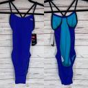 TYR Solid Cutoutfit Royal/Black 26