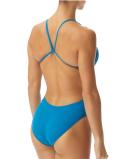 TYR Tfsod7a Women's Durafast One Solids Cutoutfit Swimsuit - Teal, 28