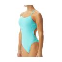 TYR Tfsod7a Women's Durafast One Solids Cutoutfit Swimsuit - Teal, 28