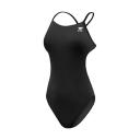 TYR Tfsod7a Women's Durafast One Solids Cutoutfit Swimsuit - Teal, 38