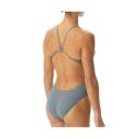 TYR Tfsod7a Women's Durafast One Solids Cutoutfit Swimsuit - Teal, 38