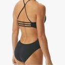 TYR Ttsod7a Women's Solid Trinityfit Swimsuit - Black, 34