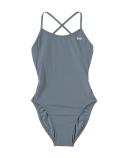 TYR Ttsod7a Women's Solid Trinityfit Swimsuit - Dark Grey, 26