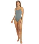 TYR Ttsod7a Women's Solid Trinityfit Swimsuit - Dark Grey, 30