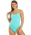 TYR Ttsod7a Women's Solid Trinityfit Swimsuit - Seafoam, 38
