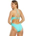 TYR Ttsod7a Women's Solid Trinityfit Swimsuit - Seafoam, 38