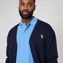 U.S. Polo ASSN. Men's Cotton Blend Button Cardigan
