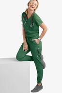 UA Butter-Soft Stretch One Pocket Scrub Top - XXS - Hunter