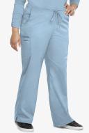 UA Butter-Soft Stretch Scrubs Petite Ladies Pants - 4x - Ash Blue